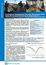 Обзор цен на продукты питания ВПП ООН в КР, июнь 2013