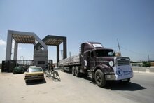 ВПП ООН доставляет продовольствие в сектор Газа через египетский пропускной пункт Рафах